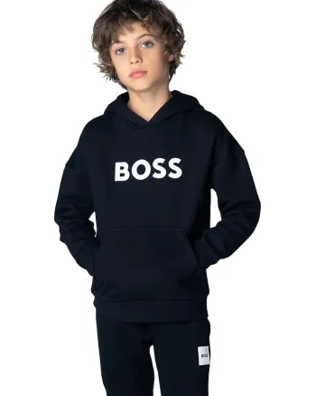 BOSS  hanorac cu glugă pentru copii cu bumbac