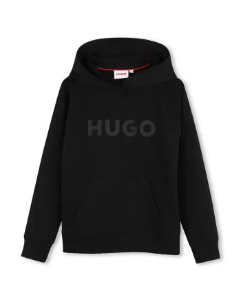 HUGO  hanorac cu glugă pentru copii cu bumbac