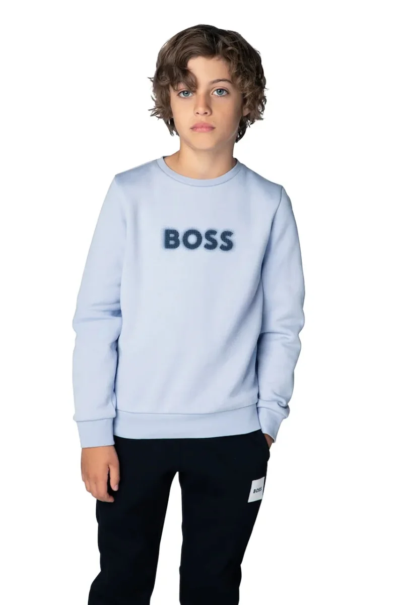 BOSS  hanorac pentru copii cu bumbac