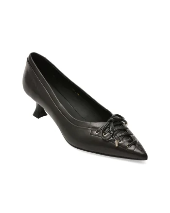 Pantofi eleganti EPICA negri, H6282, din piele naturala