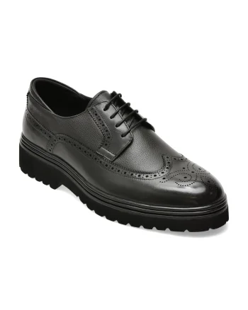 Pantofi eleganti EPICA negri, 18272, din piele naturala