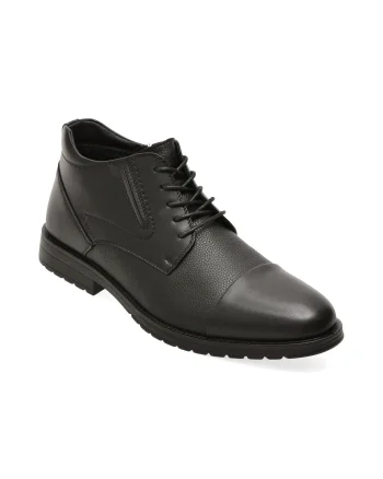 Ghete elegante BITE THE BULLET negre, 95351, din piele naturala