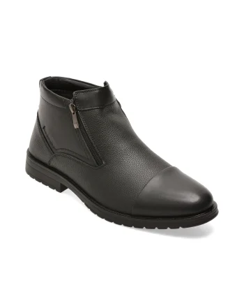 Ghete elegante BITE THE BULLET negre, 95352, din piele naturala