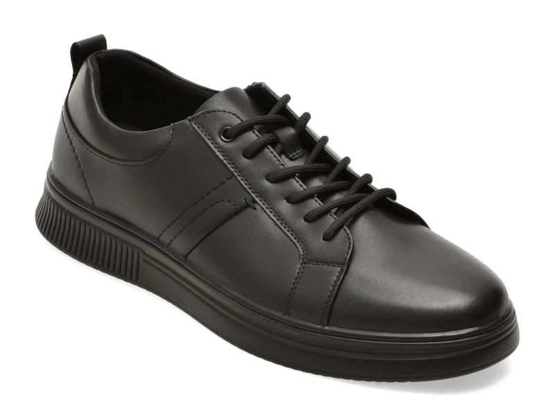 Pantofi sport BITE THE BULLET negri, 71867, din piele naturala
