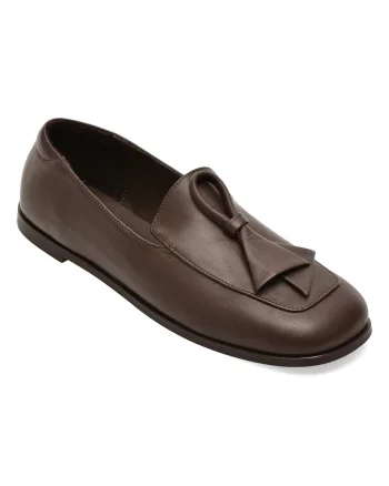 Mocasini EPICA maro, 5002840, din piele naturala