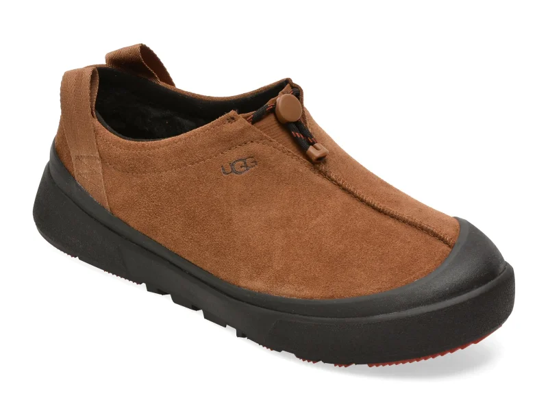 Pantofi UGG maro, TASMAN OUTPOST, din piele intoarsa