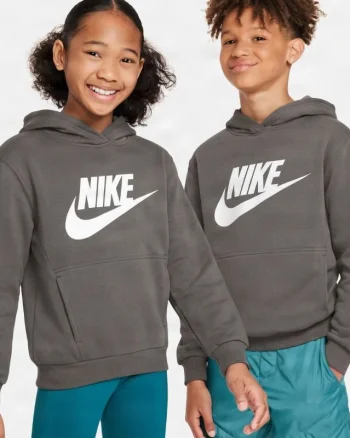 Hanorac Nike K NSW CLUB FLC HDY HBR