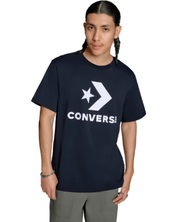 Tricou barbati Converse Star Chev Logo Tee CVM5T458-BLK