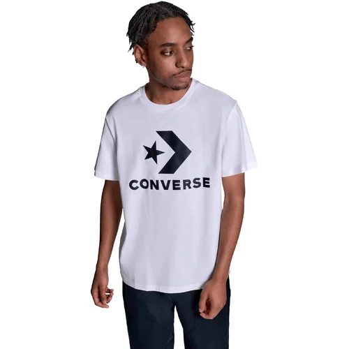 Tricou barbati Converse Star Chev Logo Tee CVM5T458-WHT