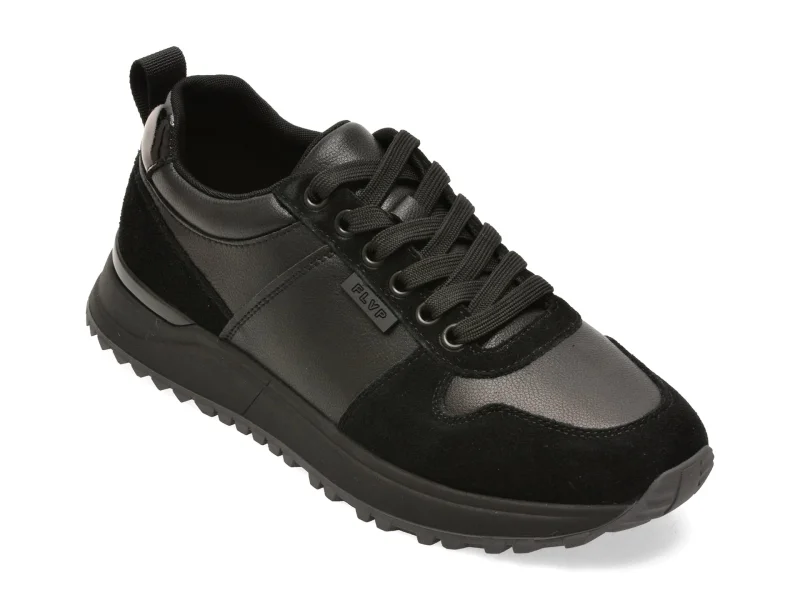 Pantofi sport FLAVIA PASSINI negri, 18362, din piele naturala