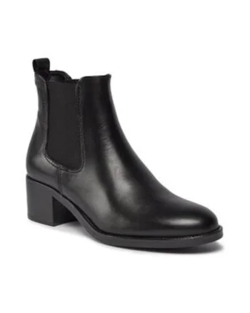 Botine dama 303136574 -  Piele naturala - Negru -