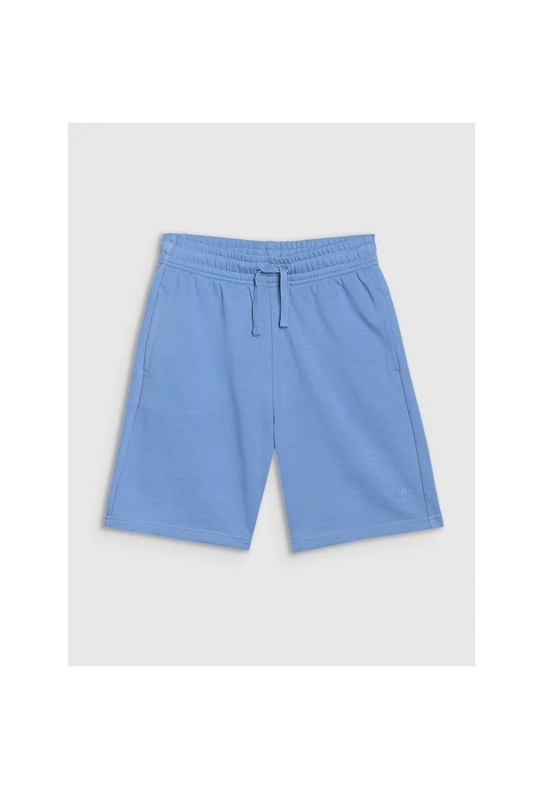 Pantaloni scurti de trening  pentru baieti - bumbac - albastru