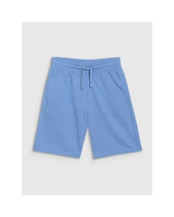 Pantaloni scurti de trening  pentru baieti - bumbac - albastru