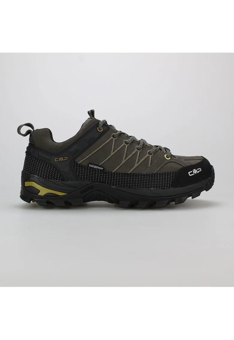 Pantofi trekking barbati -  Piele naturala - Maro/Negru -