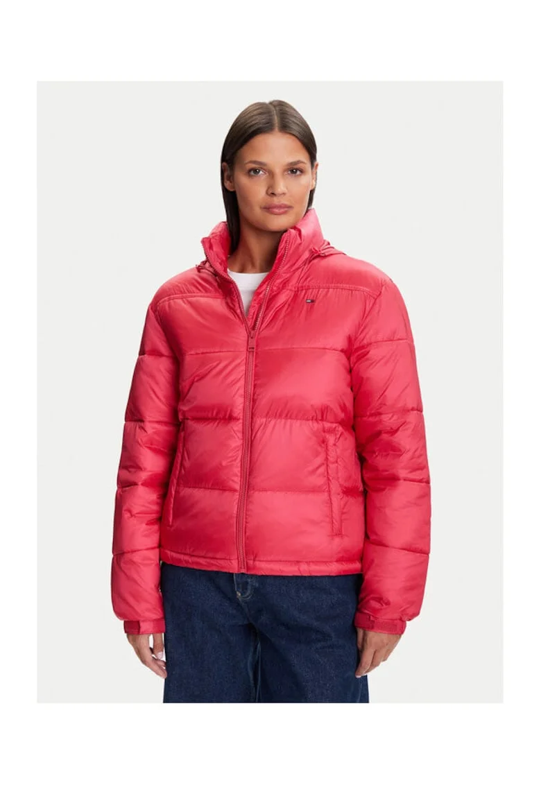 Geaca de iarna Dama -  nylon - rosu