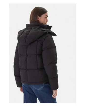 Geaca din puf Dama -  Negru - 100% poliester reciclat
