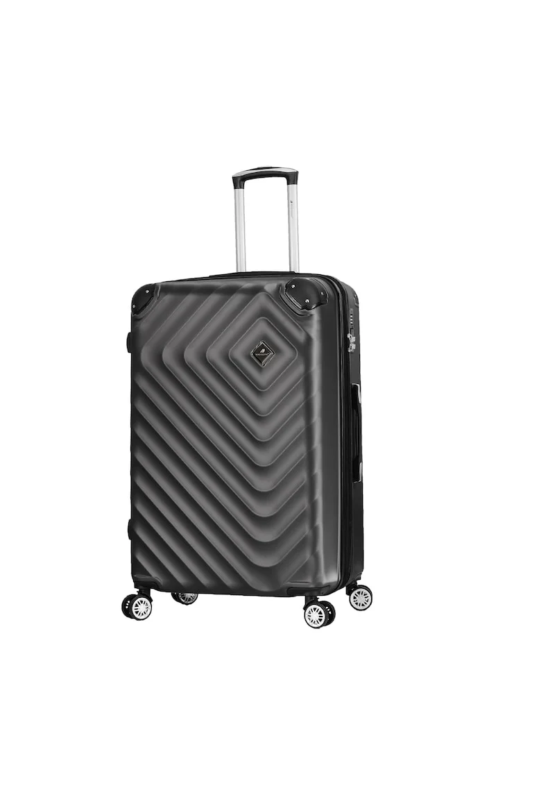 Troler mare extensibil  SW44103 - ABS - cifru - 4 roti duble - 77 cm - antracit