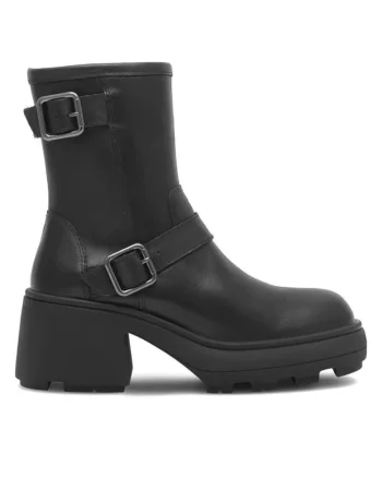 Botine dama -  590558810949540 - Piele naturala - Negru