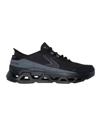 Pantofi sport slip-ins Glide Step Altus - Negru/Albastru cenusiu