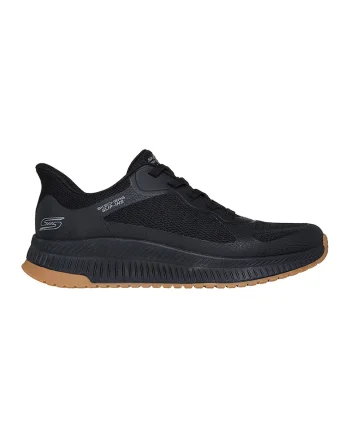 Pantofi sport Slip-ins™ Bobs Squad 4 - Negru/Gri inchis