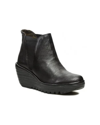 Botine dama  YOSS - Piele naturala - 38 EU - Negru