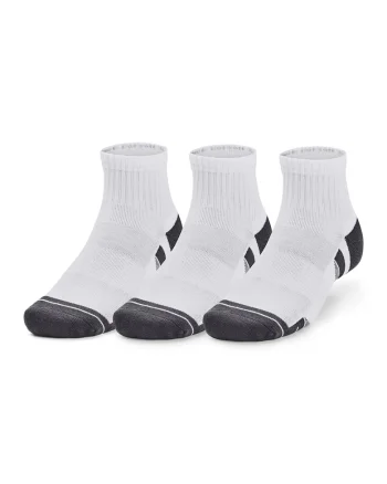 Set de sosete scurte pentru fitness - 3 perechi - Alb/Negru