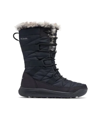 Cizme dama  Minx IV - negre - material textil -