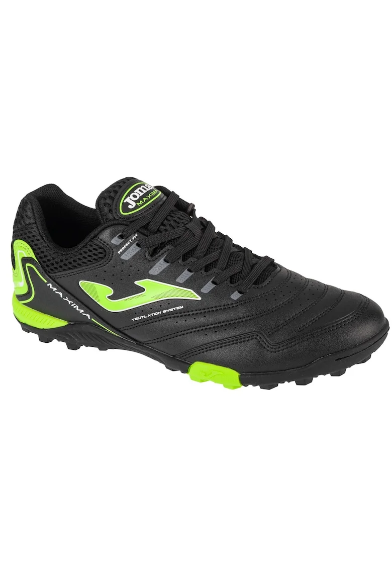 Ghete fotbal barbati  Maxima 2401 TF Negru Verde 46