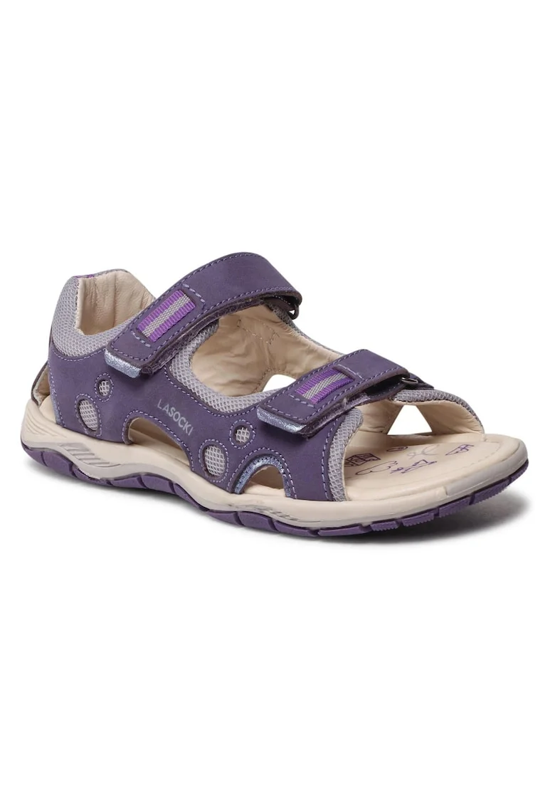 Sandale fete -  5904248675240 - Lila - Piele naturala/Piele nabuc - Lila