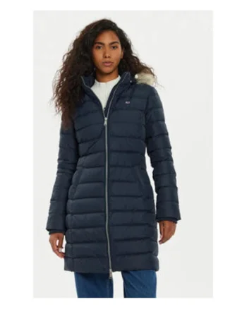 Palton de iarna Dama -  Bleumarin - 100% poliester reciclat -