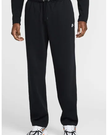 Pantaloni de trening cu snur si buzunare laterale - Alb/Negru