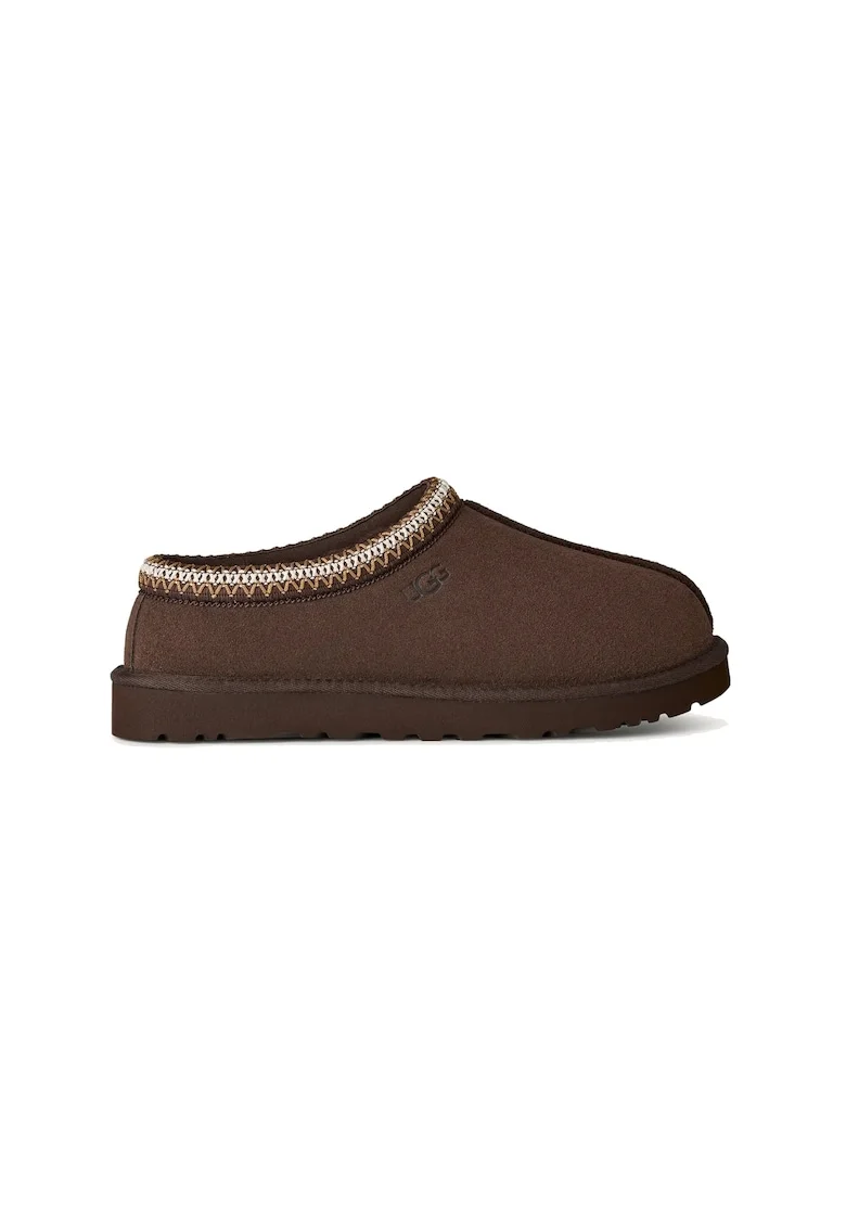 Papuci barbati  Tasman II - Piele naturala - Maro