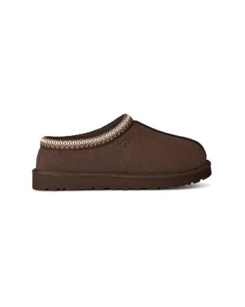 Papuci barbati  Tasman II - Piele naturala - Maro