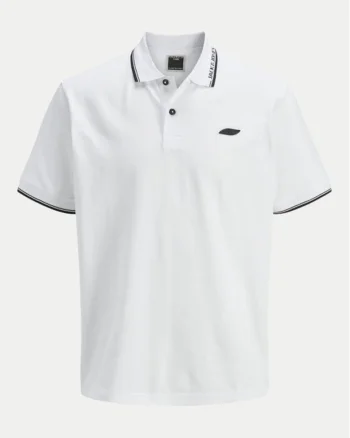 Tricou barbati -  304780035 - Bumbac - Alb - Alb