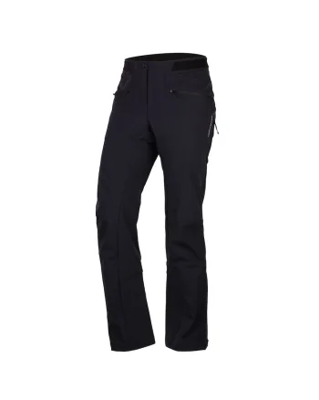 Pantaloni softshell 3 straturi pentru schi - femei - Negru
