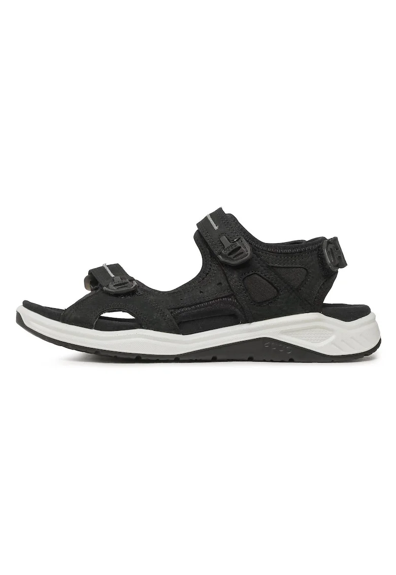 Sandale barbati  71064302001 - Piele naturala - Negru - Negru