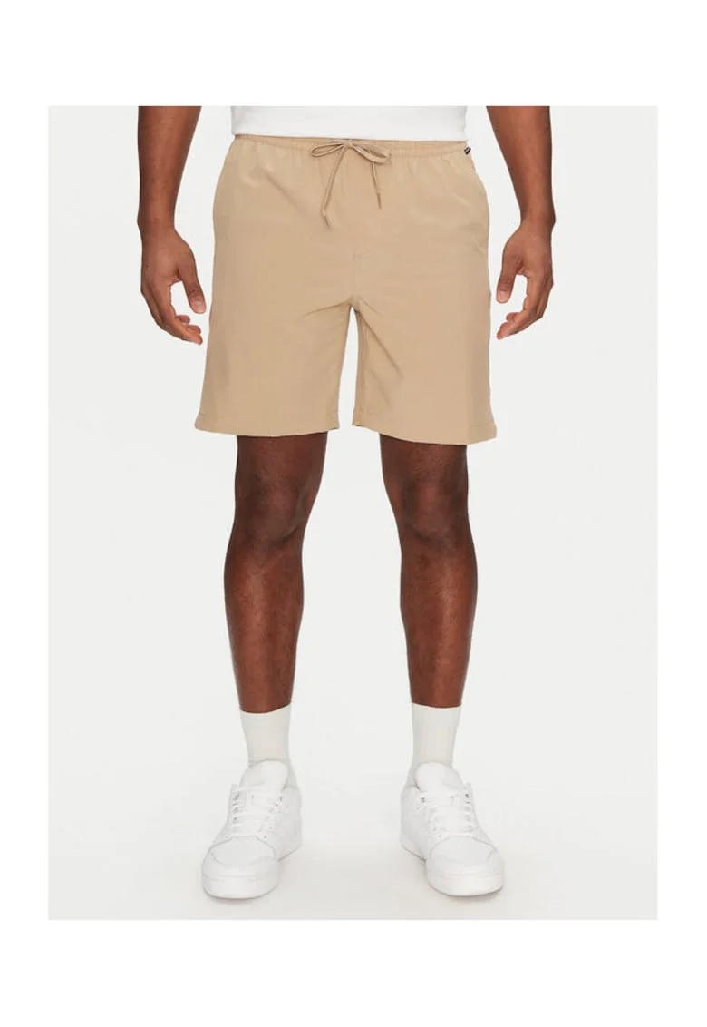 Pantaloni scurti de baie barbati  EQYHY03883-CJZ0 - Poliester - Bej - Bej