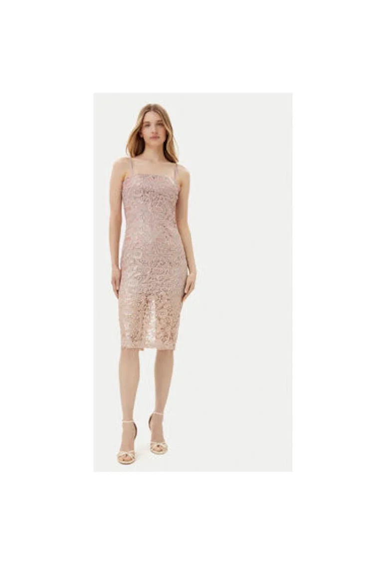Rochie dama  FQ25SD2008W708N6 - Poliester - Roz - Roz