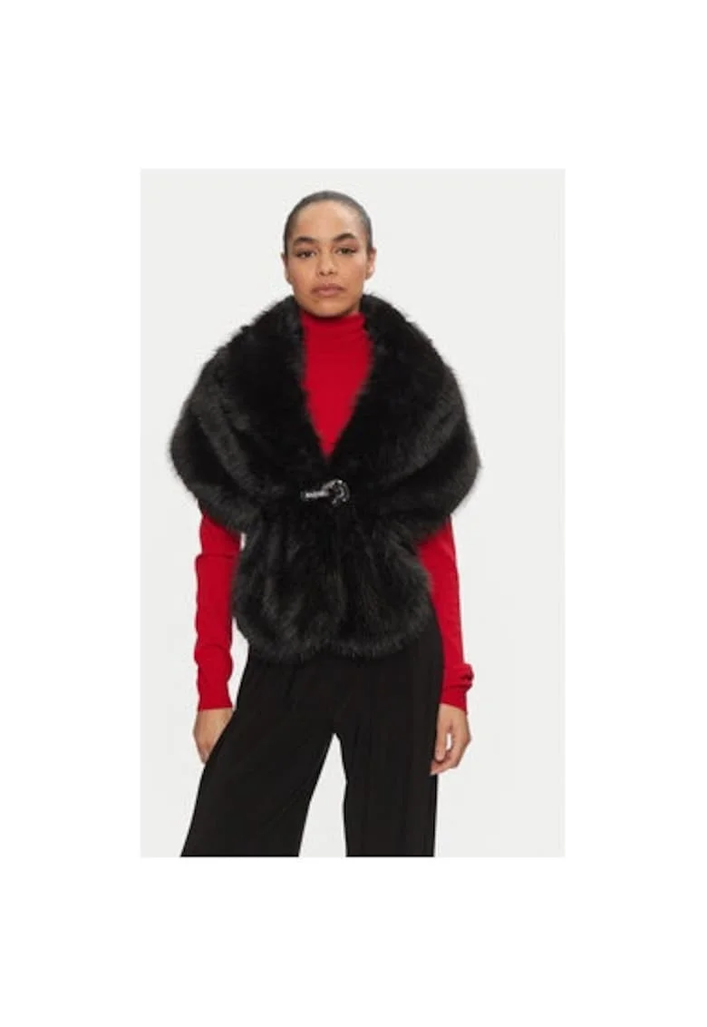Vesta dama -  304217494 - Poliester - Negru - Negru