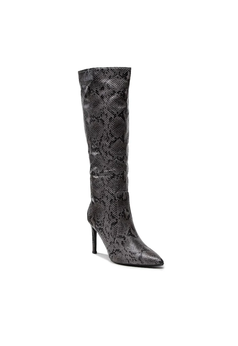 Cizme dama -  301727859 - Piele ecologica - Gri - Gri