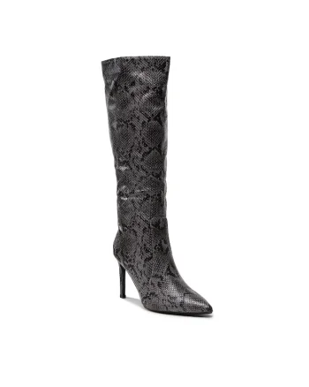 Cizme dama -  301727859 - Piele ecologica - Gri - Gri