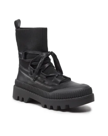 Botine dama -  301728740 - Textil - Negru - Negru