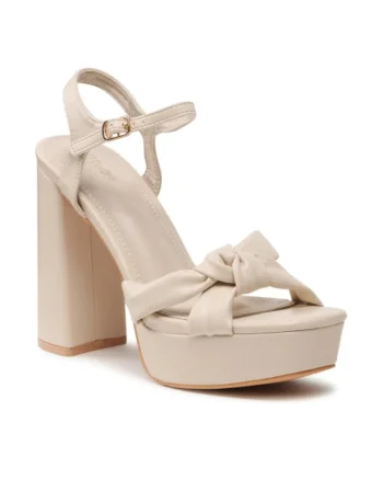 Sandale dama -  302873654 - Ecru - Piele ecologica - Ecru