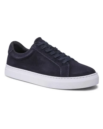 Pantofi sport barbati  Piele naturala/Piele intoarsa - Albastru