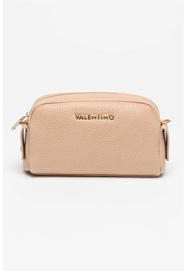 Geanta crossbody de piele ecologica Blossom - Roz prafuit