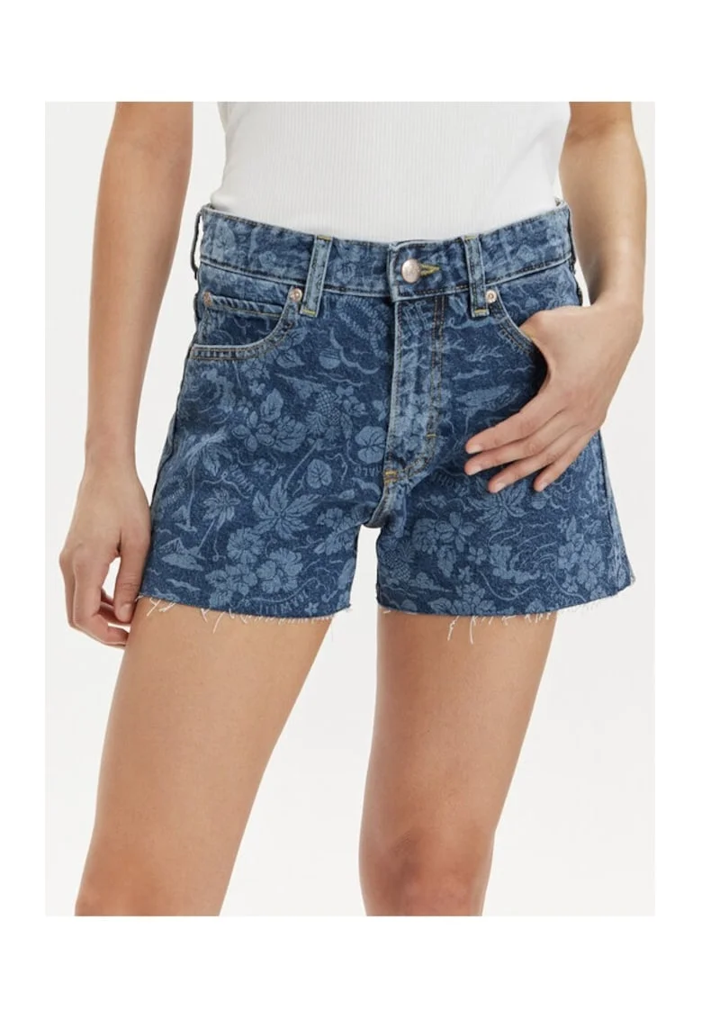 Pantaloni dama -  592820 - Albastru - Bumbac