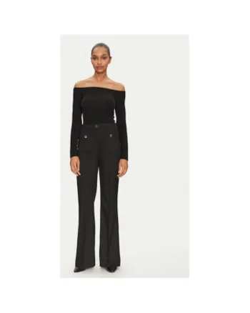 Pantaloni dama -  305253309 - Poliester/Viscoza - Negru - Negru
