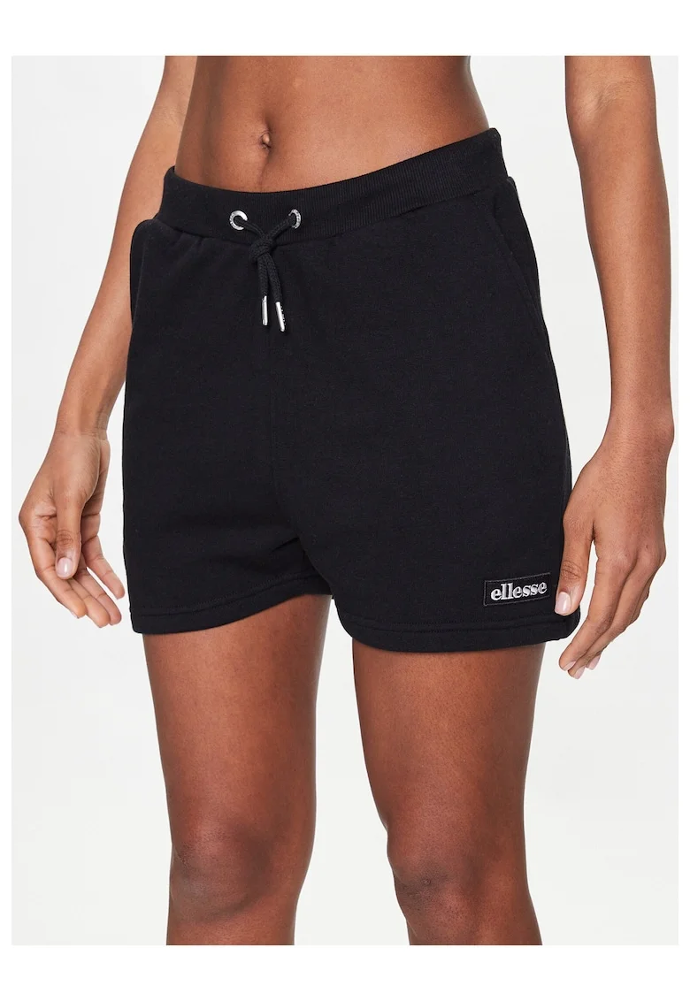 Pantaloni scurti dama -  302873692 - Bumbac - Negru - Negru