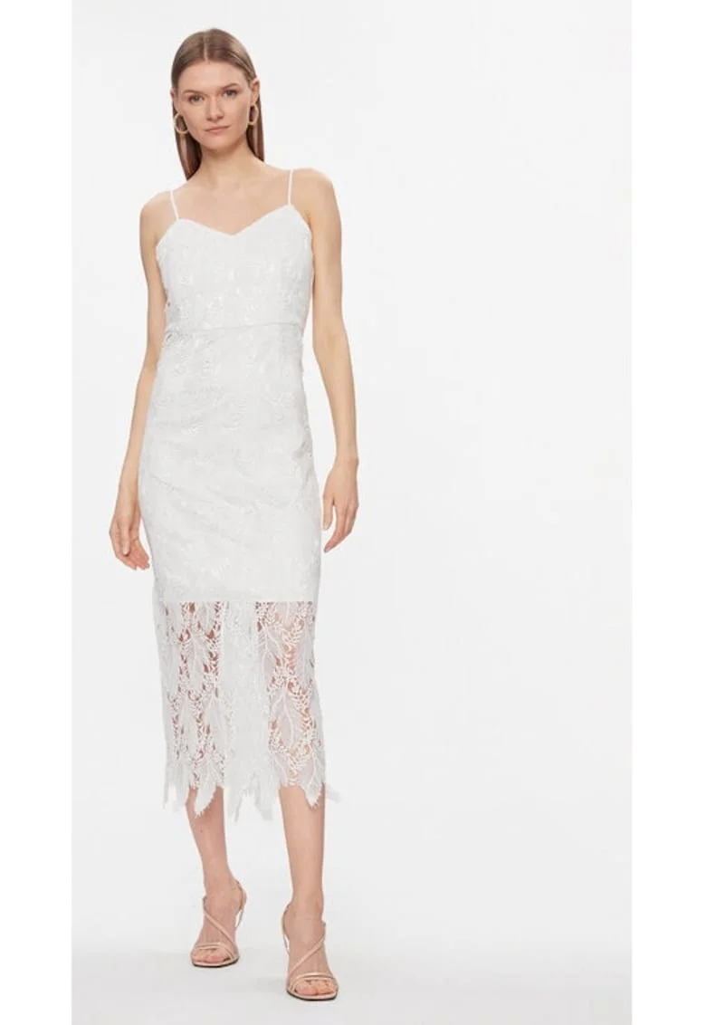 Rochie dama -  52209 - Alb - Poliester
