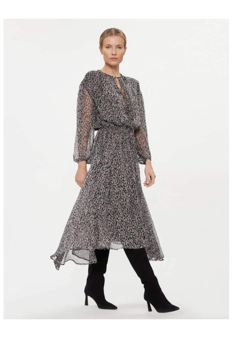 Rochie casual dama -  303438777 - Poliester - Negru